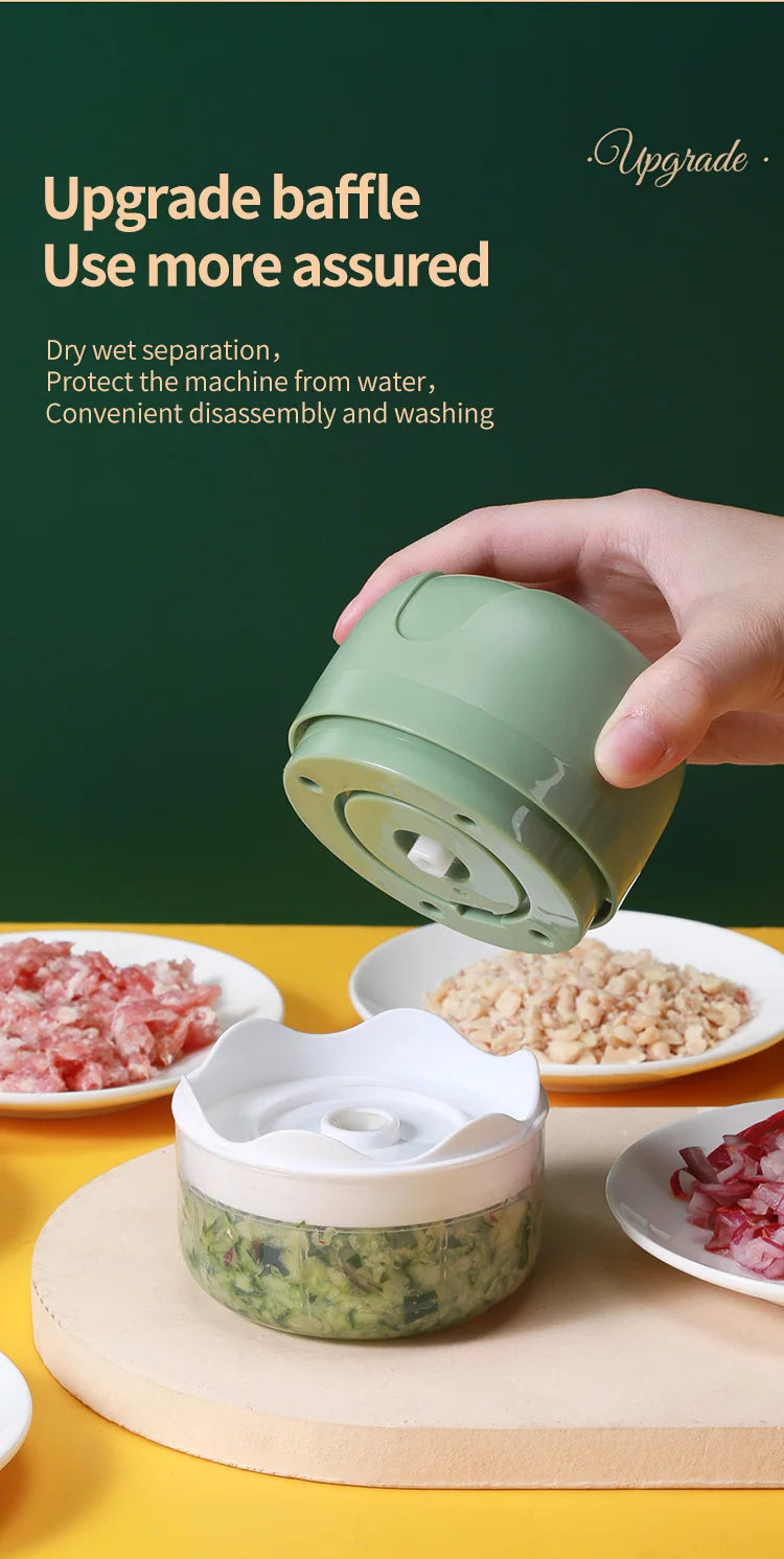 Mini Electric Kitchen Chopper