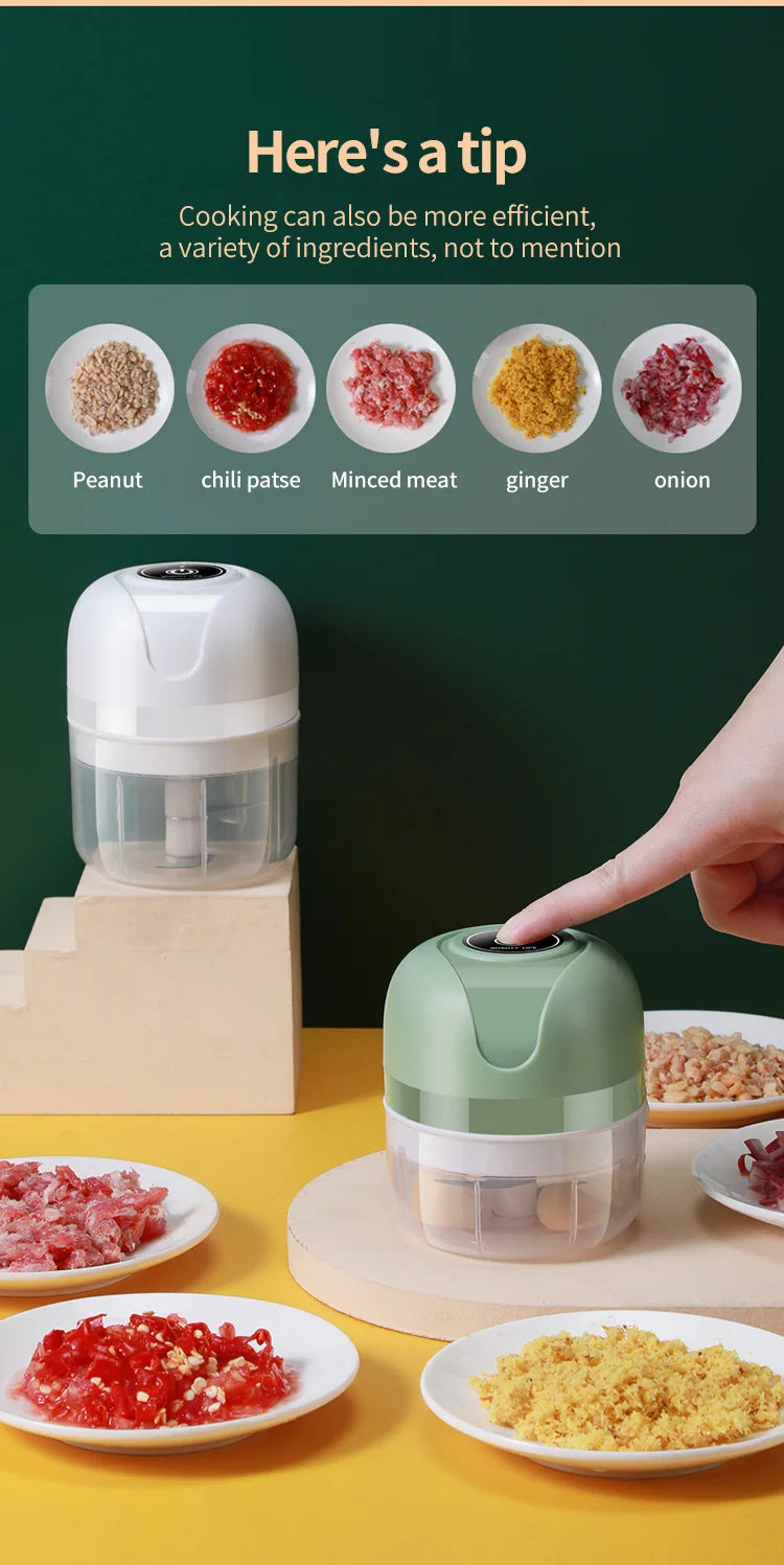 Mini Electric Kitchen Chopper